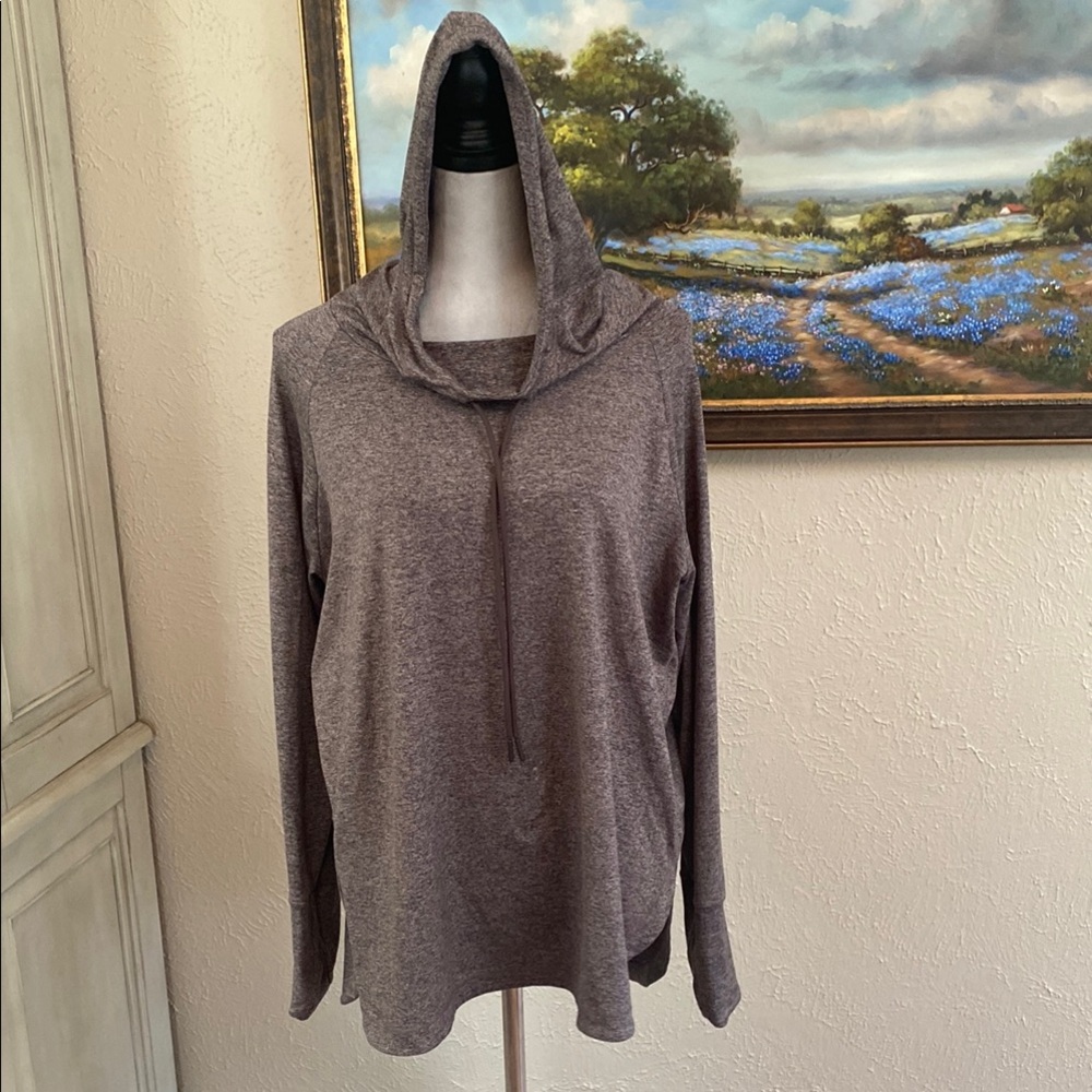 Athleta Purple Hoodie Sweatshirt